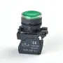 22mm водоустойчив моментен LED бутон 1NO 1NC SB5 LA68S XB5 AW33B5, снимка 5