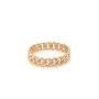 Златен дамски пръстен 2,20гр. размер:54 14кр. проба:585 модел:21881-4, снимка 1