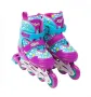 Ролери в розови и сини шарки 34-37 S_1180150, снимка 1