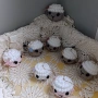 Ръчна изработка . Агънца , плетени на една кука , снимка 11