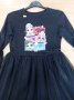 Детска рокля трико и тюл с дълъг ръкав, снимка 1 - Детски рокли и поли - 42532649
