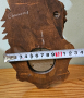 2 броя барометри от дърво и смола с декорация от планинска дива коза, снимка 9