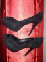 Guess-Обувки от естествен велур № 38, стелка 24 см., снимка 1 - Дамски обувки на ток - 29320383