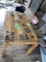 ПРОДАВАМ МАСИВНА МАСА ОТ ЕКЗОТИЧНО ТИКОВО ДЪРВО , снимка 7