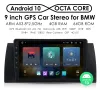 НОВ BMW DIN 8-Ядрен 3GB/32GB Android 12 Автомобилно радио Мултимедия BMW 5 E39 E53 X5 1995-2006 MP3 , снимка 6