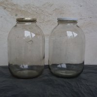 Стъклени буркани- чисти., снимка 7 - Буркани, бутилки и капачки - 34312311