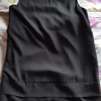 Дамска къса черна рокля ЗАРА, снимка 2 - Рокли - 30232433