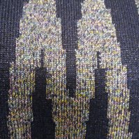 СТРАХОТНА блузя от тъничко фино плетиво в тъмносин перлен цвят, снимка 3 - Тениски - 44411290