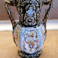 Vintage Ваза Majolica, снимка 1 - Антикварни и старинни предмети - 44924080