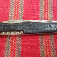Нож с виличка и тирбушон, снимка 3 - Антикварни и старинни предмети - 42903940