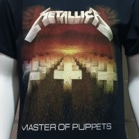 Нова мъжка тениска със ситопечат на музикалната група METALLICA - MASTER OF PUPPETS , снимка 9 - Тениски - 28319764