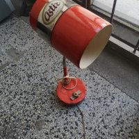 Стара работна лампа, снимка 1 - Антикварни и старинни предмети - 36758277