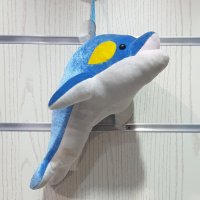 Нов плюшен син делфин, със звук, снимка 5 - Плюшени играчки - 29698946