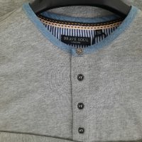 Мъжка памучна блуза с цепка и копчета BRAVE SOUL ,размери - S, M, L и XL .                  , снимка 6 - Блузи - 39266150