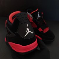 Nike Air Jordan 4 Retro Red Thunder Нови Оригинални Кецове Обувки Маратонки Размер 44 Номер , снимка 5 - Кецове - 38776074
