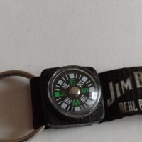 Интересен ключодържател Jim Beam с компас и карабинер рекламен- 6319, снимка 6 - Други - 30957553