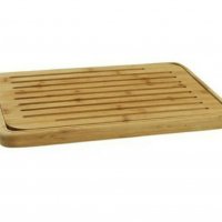 Бамбукова дъска за рязане с поднос за сервиране, снимка 3 - Аксесоари за кухня - 31448665