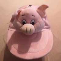 Нова плюшена аниматорска шапка селфи розова прасенце, снимка 7 - Други - 36932186
