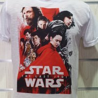 Нова детска тениска с трансферен печат STAR WARS (Междузвездни войни) - The Last Jedi, снимка 2 - Детски тениски и потници - 29901761