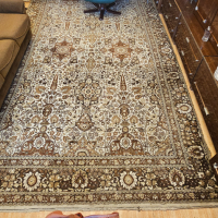 ГОЛЯМ - Персийски килим - Автентичен ръчно тъкан - 400x230 см, снимка 2 - Други стоки за дома - 44933217