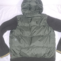 Vintage Energie Hoodie Down Cropped Jacket (XL)-(XXL) пухено яке, снимка 3 - Якета - 44701298