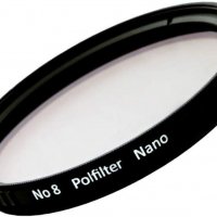 The Supply No8 82 mm нано многослоен полярен филтър НОВ, снимка 2 - Обективи и филтри - 40092822