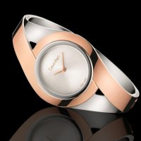 Дамски часовник тип гривна CK Calvin Klein K8E2S1Z6 -55%, снимка 2 - Дамски - 35246051