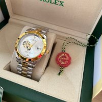 Rolex Oyster Perpetual Мъжки Часовник с луксозна кутия и карта, снимка 6 - Мъжки - 44351454