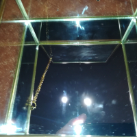 красива стъклена кутия с златен обков 1303240727, снимка 15 - Антикварни и старинни предмети - 44738887