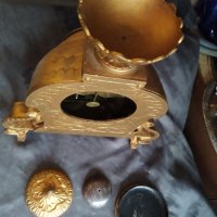 бароков каминен часовник, снимка 7 - Антикварни и старинни предмети - 34446158