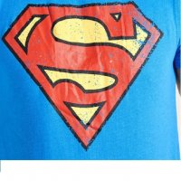DC Comics - Мъжка ежедневна тениска с къс ръкав Superman Tee, размери S и XXL., снимка 2 - Тениски - 40032848