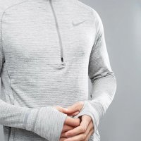 Nike Running Dri-FIT Element Sphere Half-Zip Sweat - страхотна термо блуза, снимка 2 - Спортни дрехи, екипи - 31097710