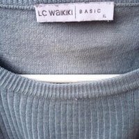 Светлосиньо пуловерче, снимка 2 - Блузи с дълъг ръкав и пуловери - 30433635
