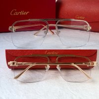 Cartier 2023 висок клас слънчеви очила Мъжки Дамски слънчеви 3 цвята, снимка 2 - Слънчеви и диоптрични очила - 40515443