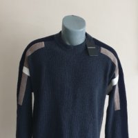 Emporio Armani Oversize Wool/ Cashmere Mens Size S/M НОВО! ОРИГИНАЛ! Мъжки Вълнен Пуловер!, снимка 9 - Пуловери - 42628460