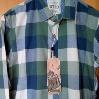 Намалям! Чисто нова перфектна мъжка риза Tom Tailor Denim с етикет, размер S, снимка 2 - Ризи - 36385678