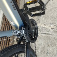 Почти нов 27.5 цола алуминиев Електрически велосипед колело с ключ и зарядно , снимка 3 - Велосипеди - 42373252