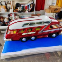 Ламаринена играчка автобус, снимка 4 - Колекции - 44476594