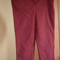 Пролетно - есенен панталон цвят бордо, снимка 1 - Панталони - 42285141