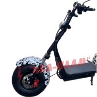 Електрически скутер ’Harley’ 1500W 60V+LED Дисплей+Преден LED фар+Bluetooth+Аларма+Габарити+ЛИЗИНГ, снимка 5 - Мотоциклети и мототехника - 40573159