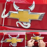 Стикер, лепенка Дявол за емблемата на автомобил, снимка 3 - Аксесоари и консумативи - 36897803