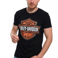 Нова мъжка тениска с трансферен печат MOTOR HARLEY DAVIDSON, мотори, снимка 3 - Тениски - 28295924