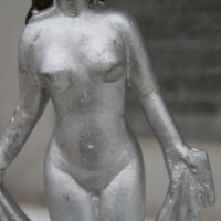 Скулптура от алуминии, снимка 3 - Статуетки - 44716388