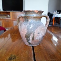 Старинно керамично гърне #5, снимка 1 - Антикварни и старинни предмети - 34328017