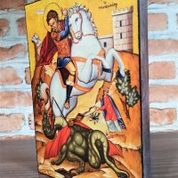 Икони на Свети Георги Победоносец, различни изображения iconi Sv Georgi, снимка 3 - Икони - 13559925