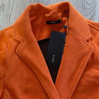 Оранжево сако, снимка 2 - Сака - 42052531
