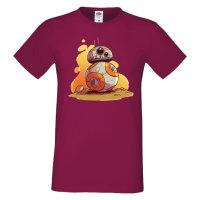 Мъжка тениска Star Wars BB-8 Star Wars Игра,Изненада,Подарък,Геймър, , снимка 14 - Тениски - 36808565