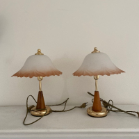2 настолни лампи, снимка 2 - Настолни лампи - 44611899