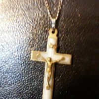 Ланец старинен с кръст , снимка 7 - Други ценни предмети - 35101174