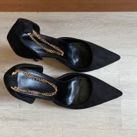 Обувки с висок ток , снимка 6 - Дамски обувки на ток - 42559453